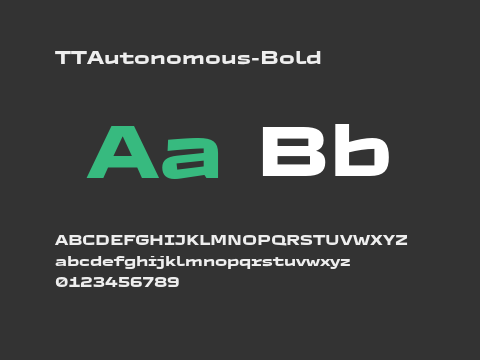 TTAutonomous-Bold