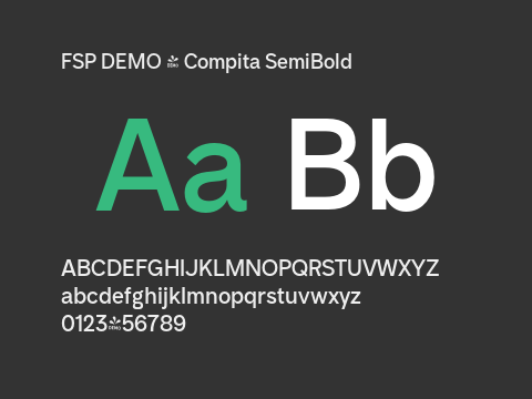 FSP DEMO - Compita SemiBold