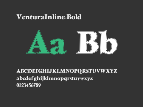 VenturaInline-Bold