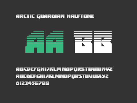 Arctic Guardian Halftone