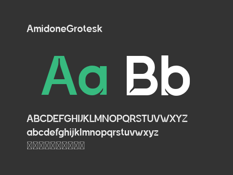 AmidoneGrotesk