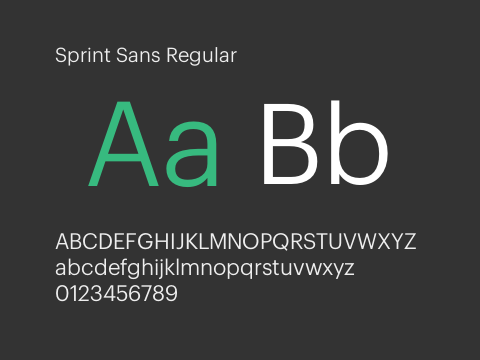 Sprint Sans Regular