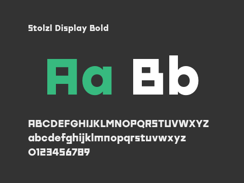 Stolzl Display Bold