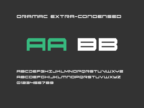 Oramac Extra-Condensed