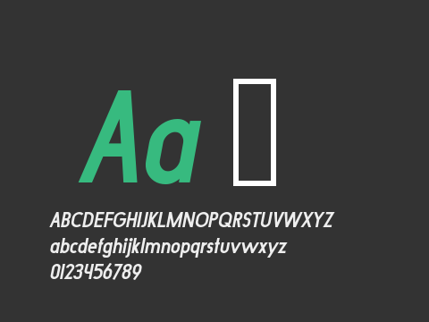 Roland Bold Condensed Italic