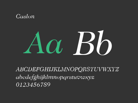 Caslon