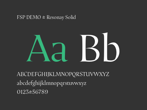 FSP DEMO - Resonay Solid