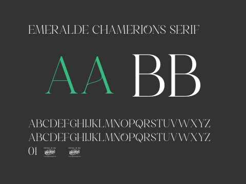 Emeralde Chamerions Serif