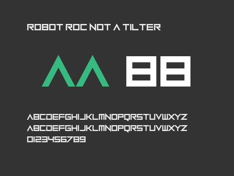 Robot Roc Not a Tilter