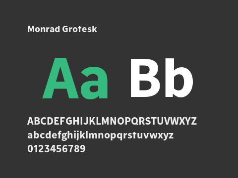 Monrad Grotesk