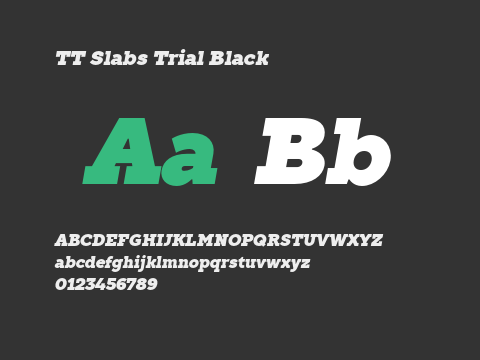 TT Slabs Trial Black