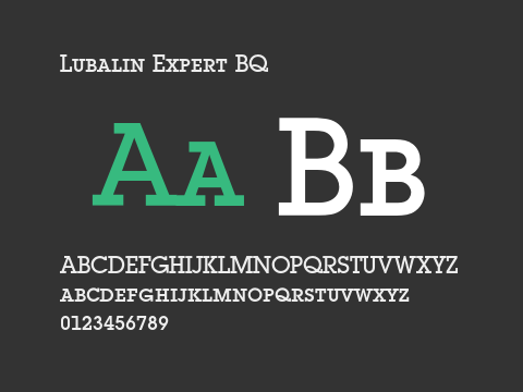 Lubalin Expert BQ