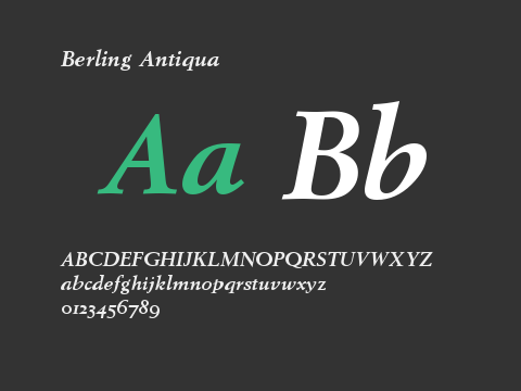 Berling Antiqua