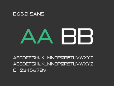 B652-Sans