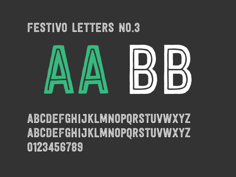 Festivo Letters No.3