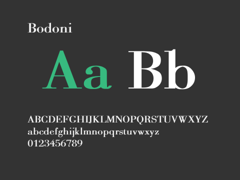 Bodoni