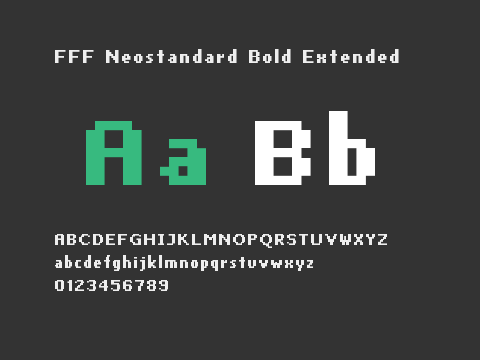 FFF Neostandard Bold Extended