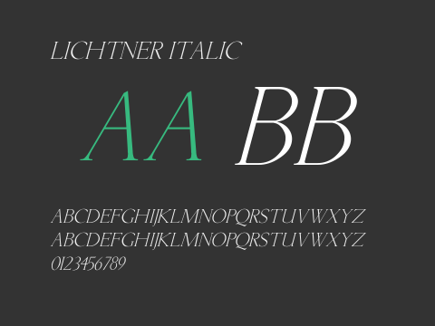 Lichtner Italic