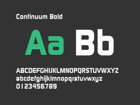 Continuum Bold