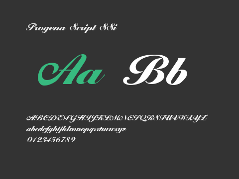 Progena Script SSi