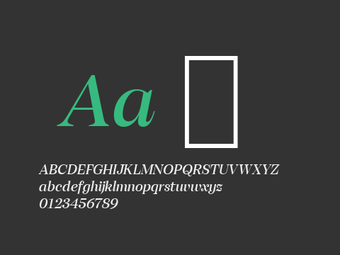 Cotford Display Italic