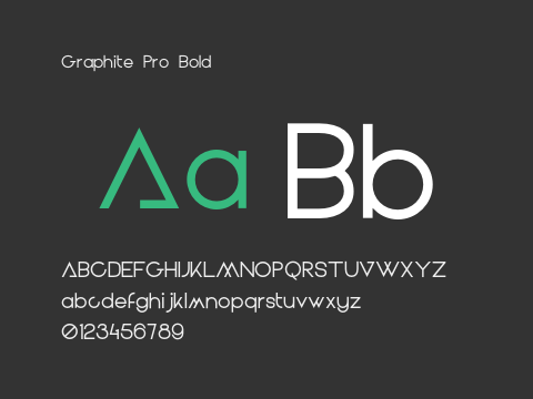 Graphite Pro Bold