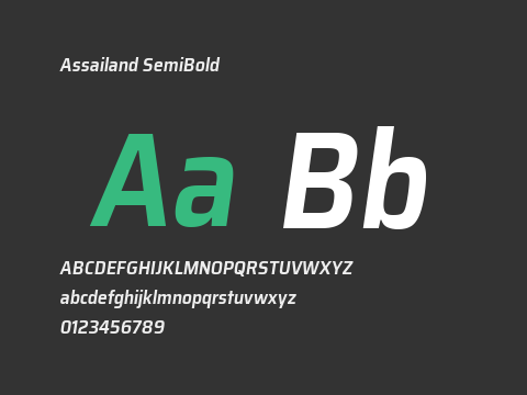 Assailand SemiBold