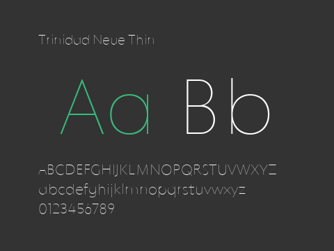 Trinidad Neue Thin