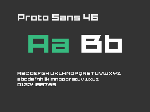 Proto Sans 46