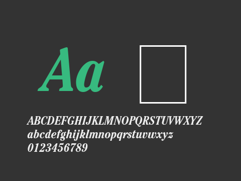 Cheltenham Condensed SSi