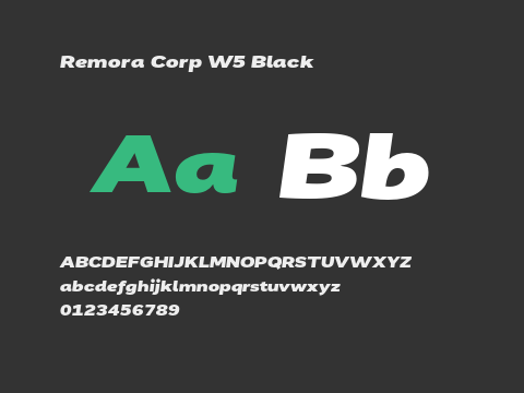 Remora Corp W5 Black