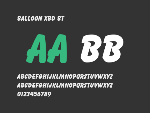 Balloon XBd BT