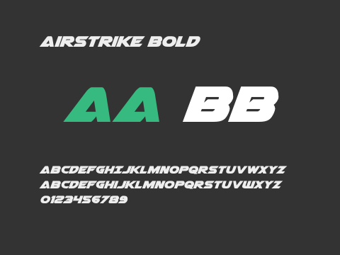 Airstrike Bold