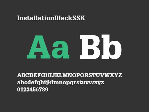 InstallationBlackSSK