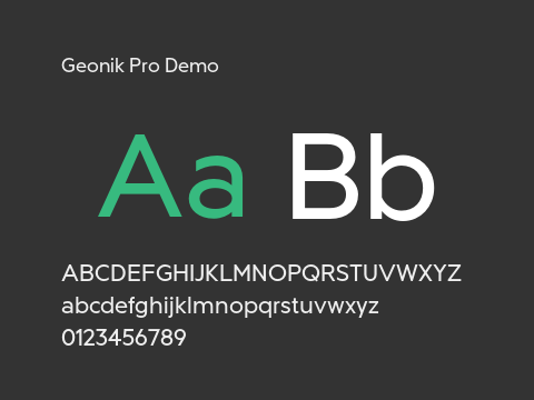 Geonik Pro Demo