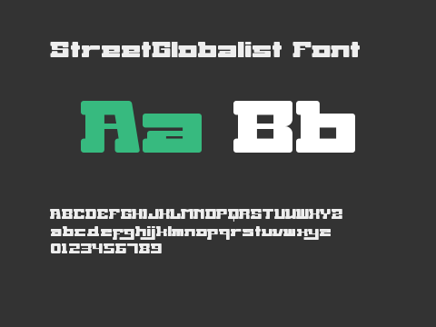 StreetGlobalist Font