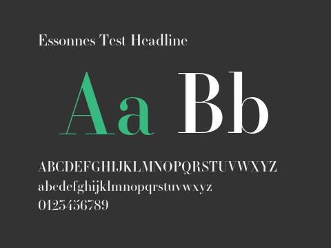 Essonnes Test Headline