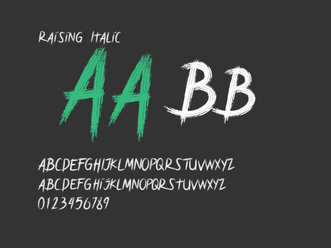 Raising Italic