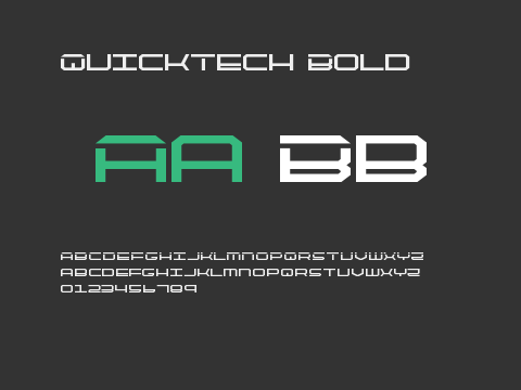 QuickTech Bold