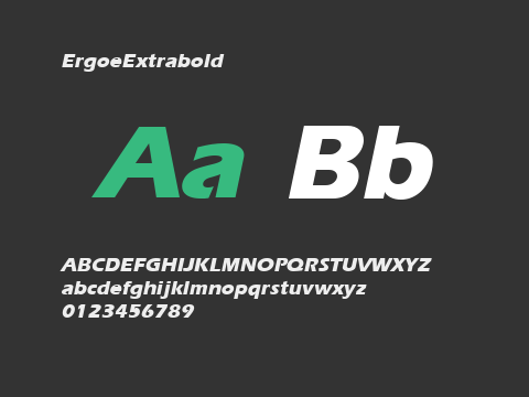 ErgoeExtrabold