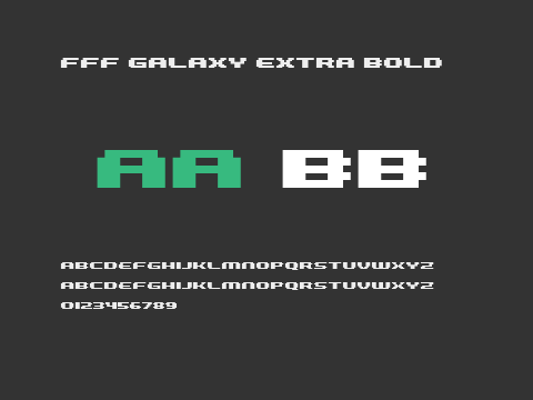 FFF Galaxy Extra Bold