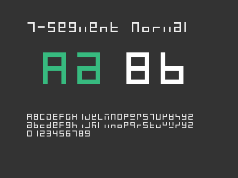 7-Segment Normal