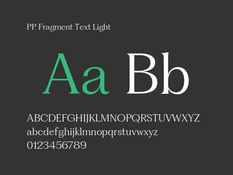 PP Fragment Text Light