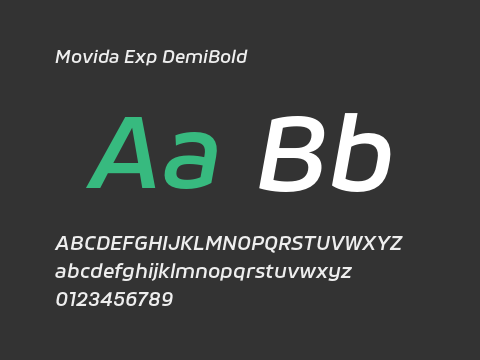 Movida Exp DemiBold