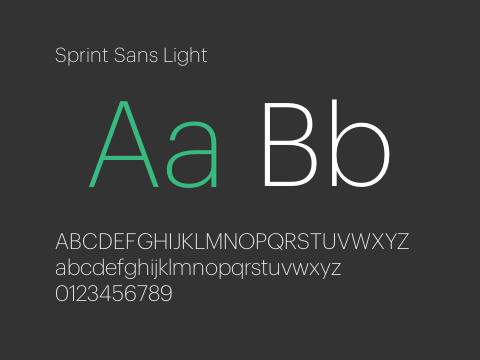 Sprint Sans Light