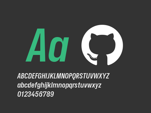 Hubot-Sans SemiBold Narrow Italic