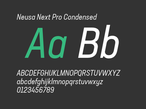 Neusa Next Pro Condensed