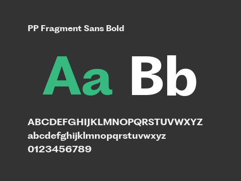 PP Fragment Sans Bold