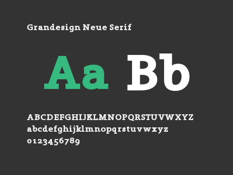 Grandesign Neue Serif