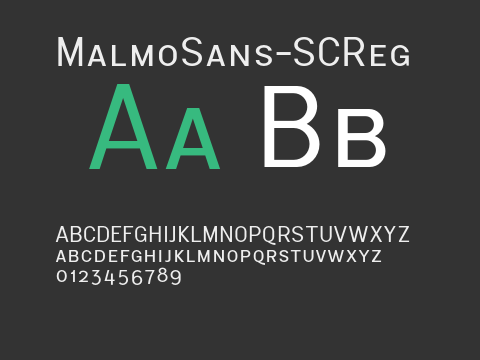 MalmoSans-SCReg